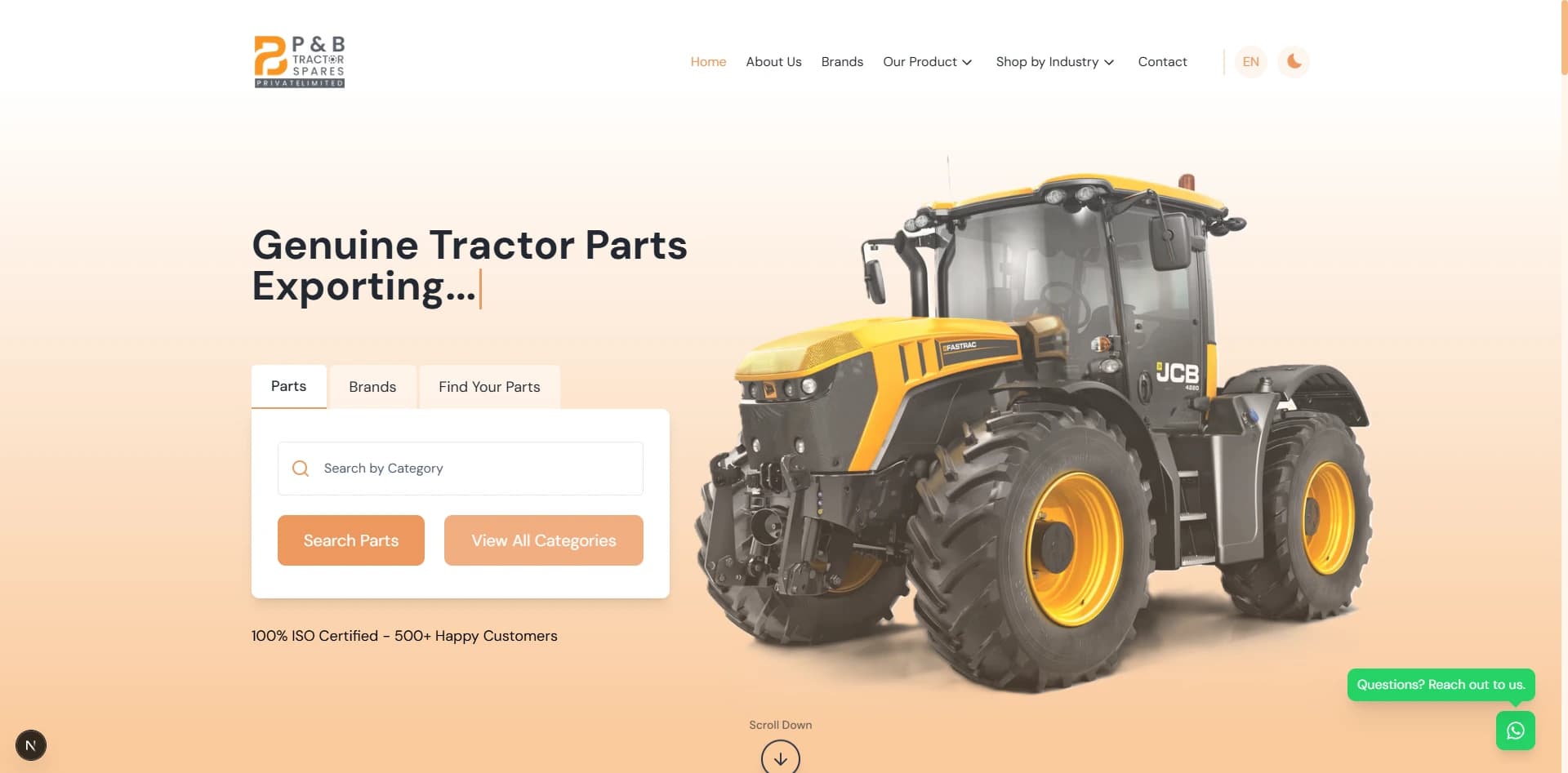 P&B Tractors - ERP